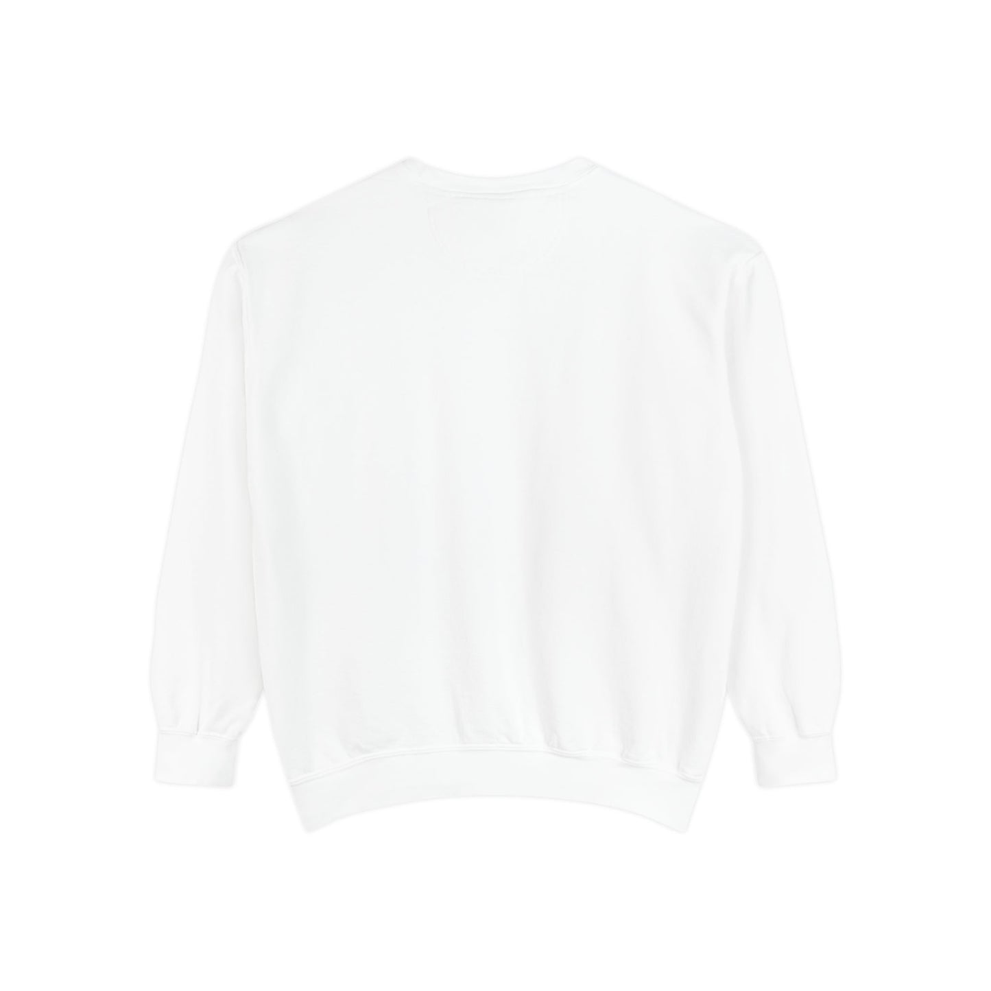Garment-Dyed Sweatshirt with Vintage Crest Design - Cozy Fashion for All, Perfect for Gift Giving, Casual Wear, Everyday Comfort