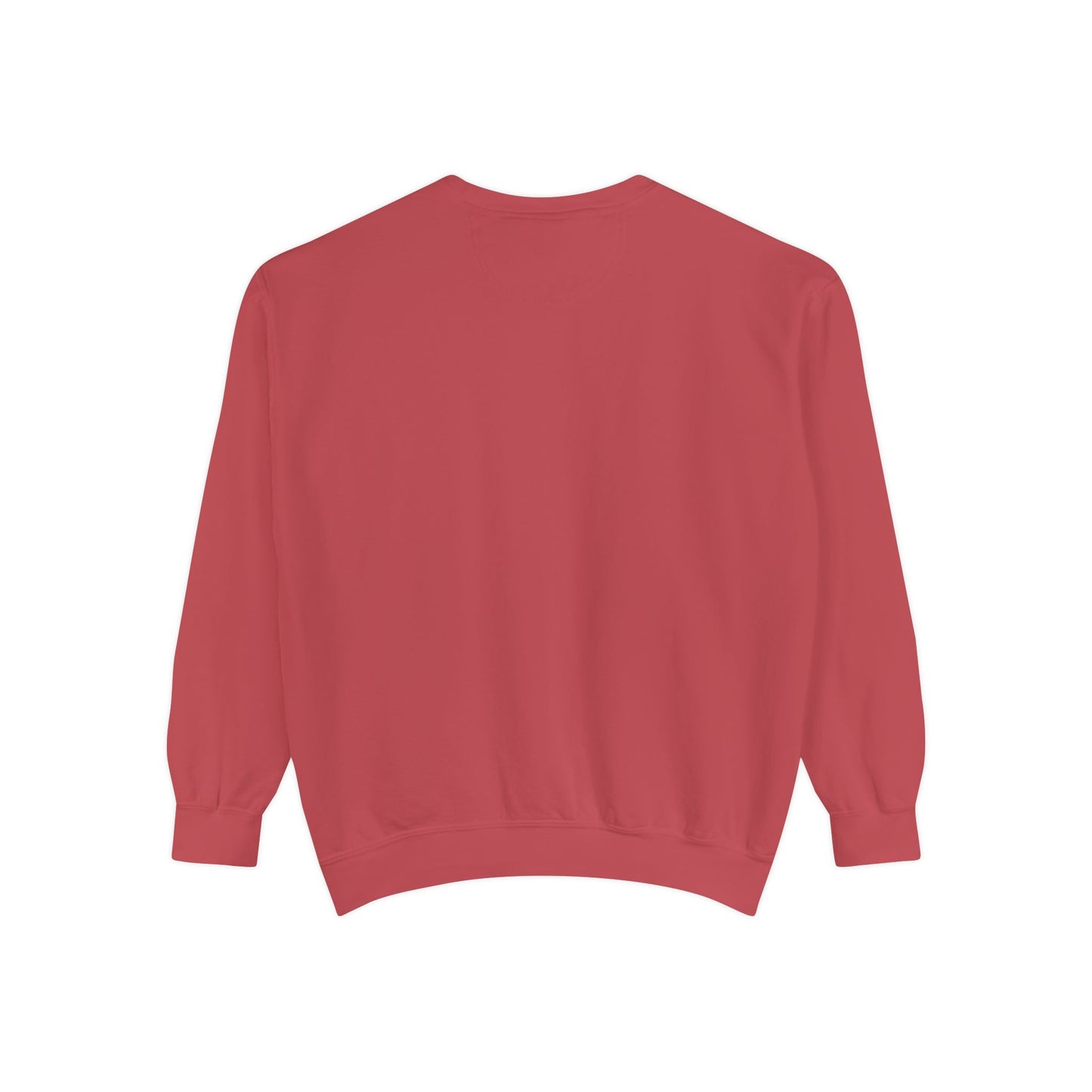Garment-Dyed Sweatshirt with Vintage Crest Design - Cozy Fashion for All, Perfect for Gift Giving, Casual Wear, Everyday Comfort